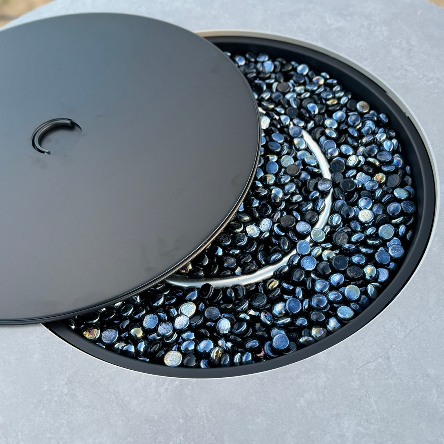 RockRay MGO Gas FirePit