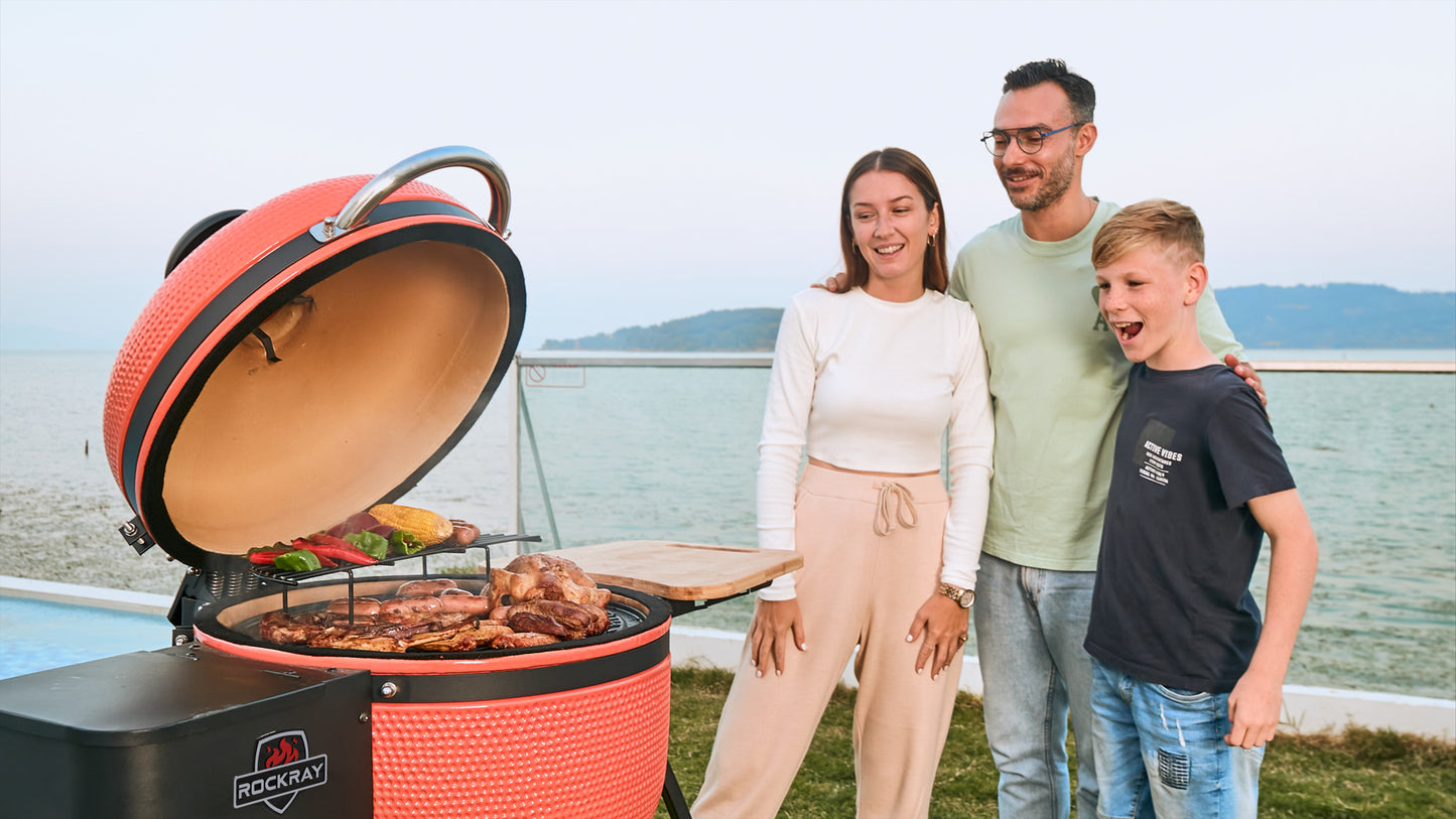 24INCH Kamado Pellet Smoker