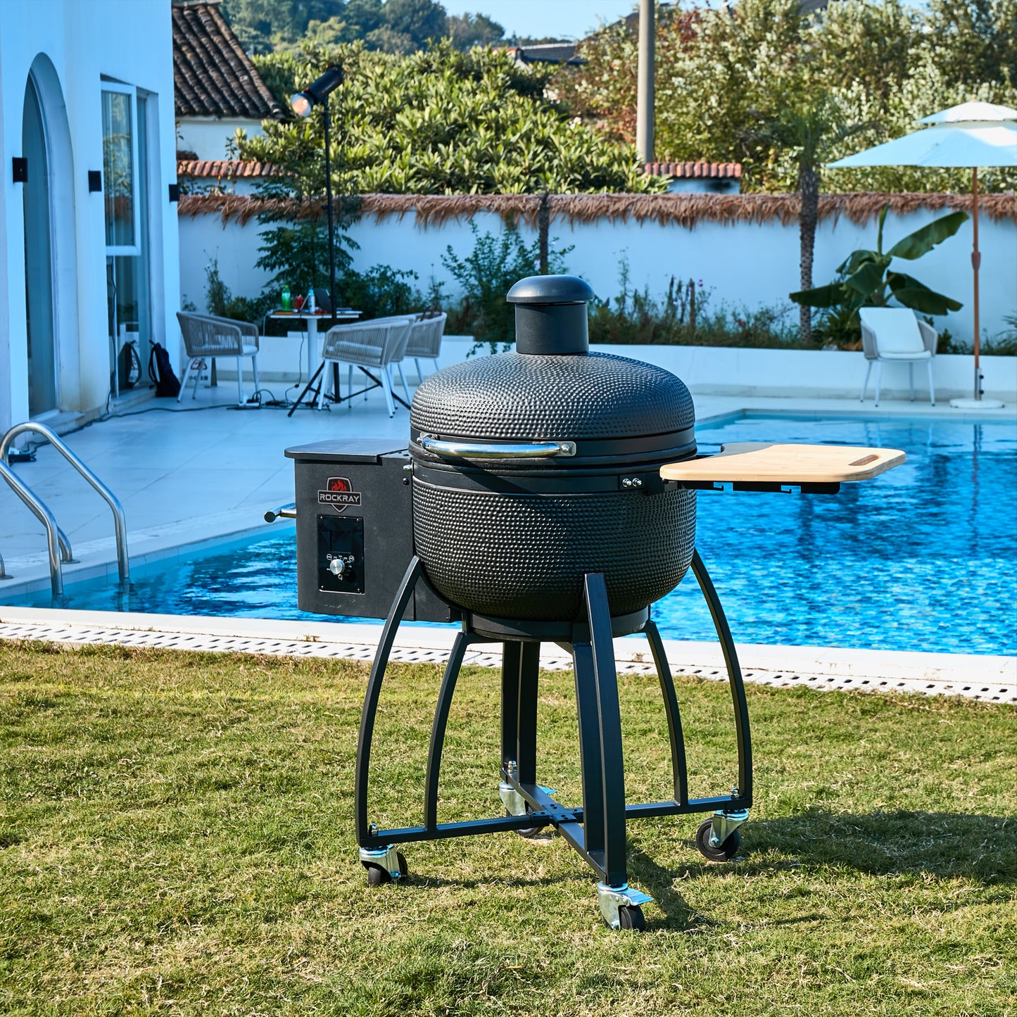 24INCH Kamado Pellet Smoker