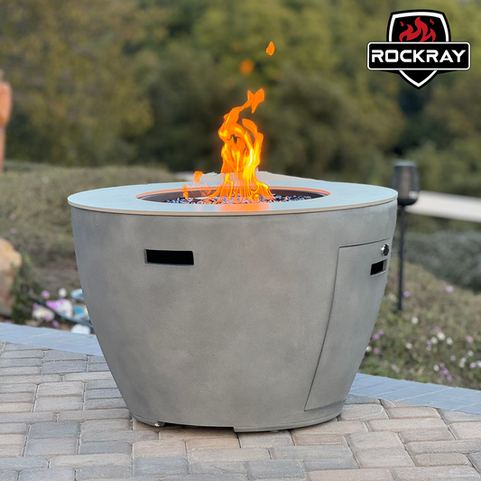RockRay MGO Gas FirePit